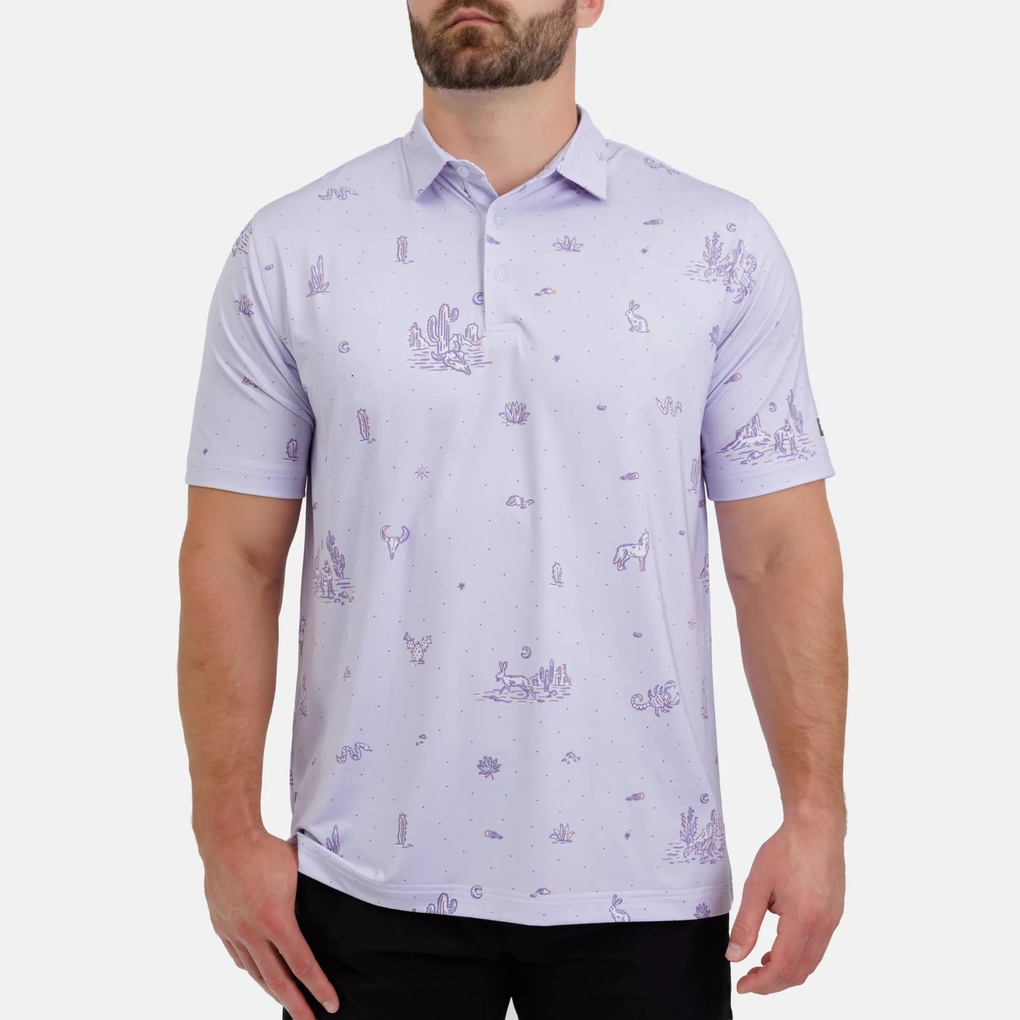 Waggle Dry Heat Men's Polo