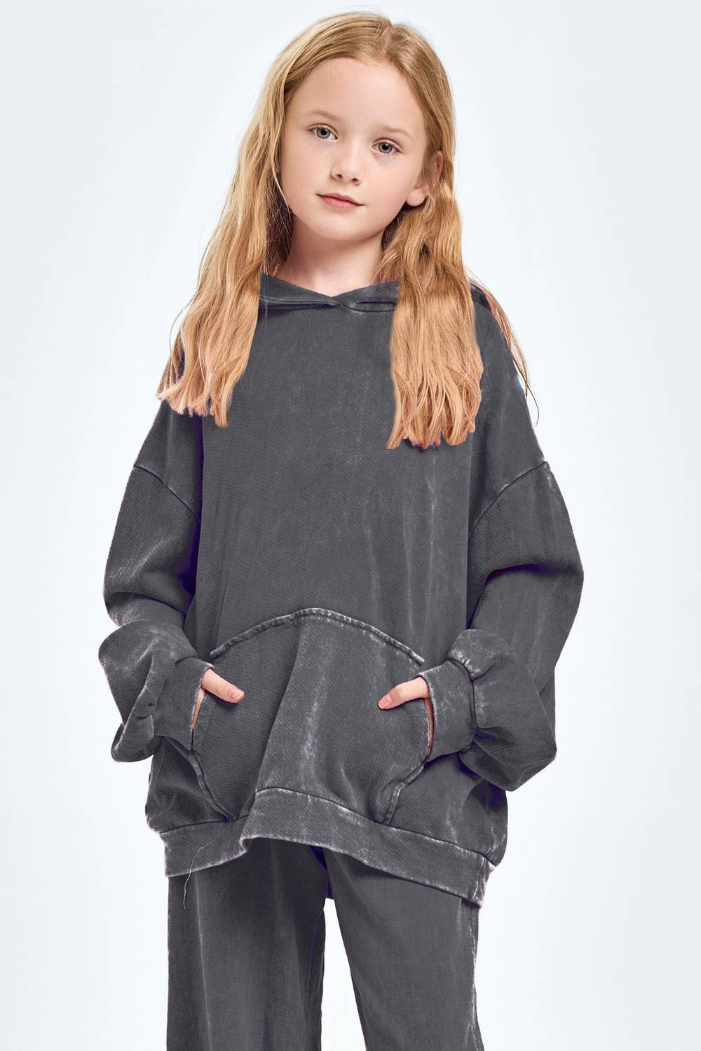 Oversized Mineral Wash Hoodie