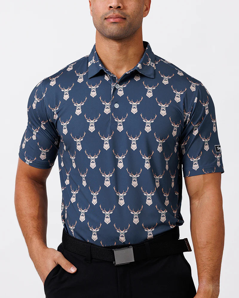 Waggle Kentucky Buck Mens polo