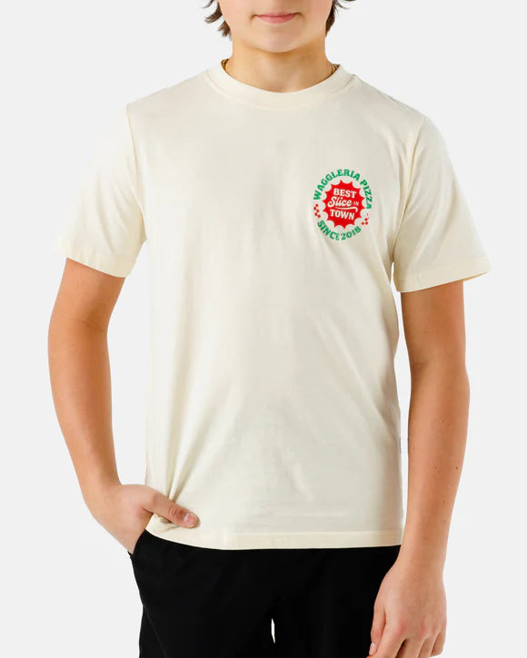 Waggleria PIzza Youth Tshirt