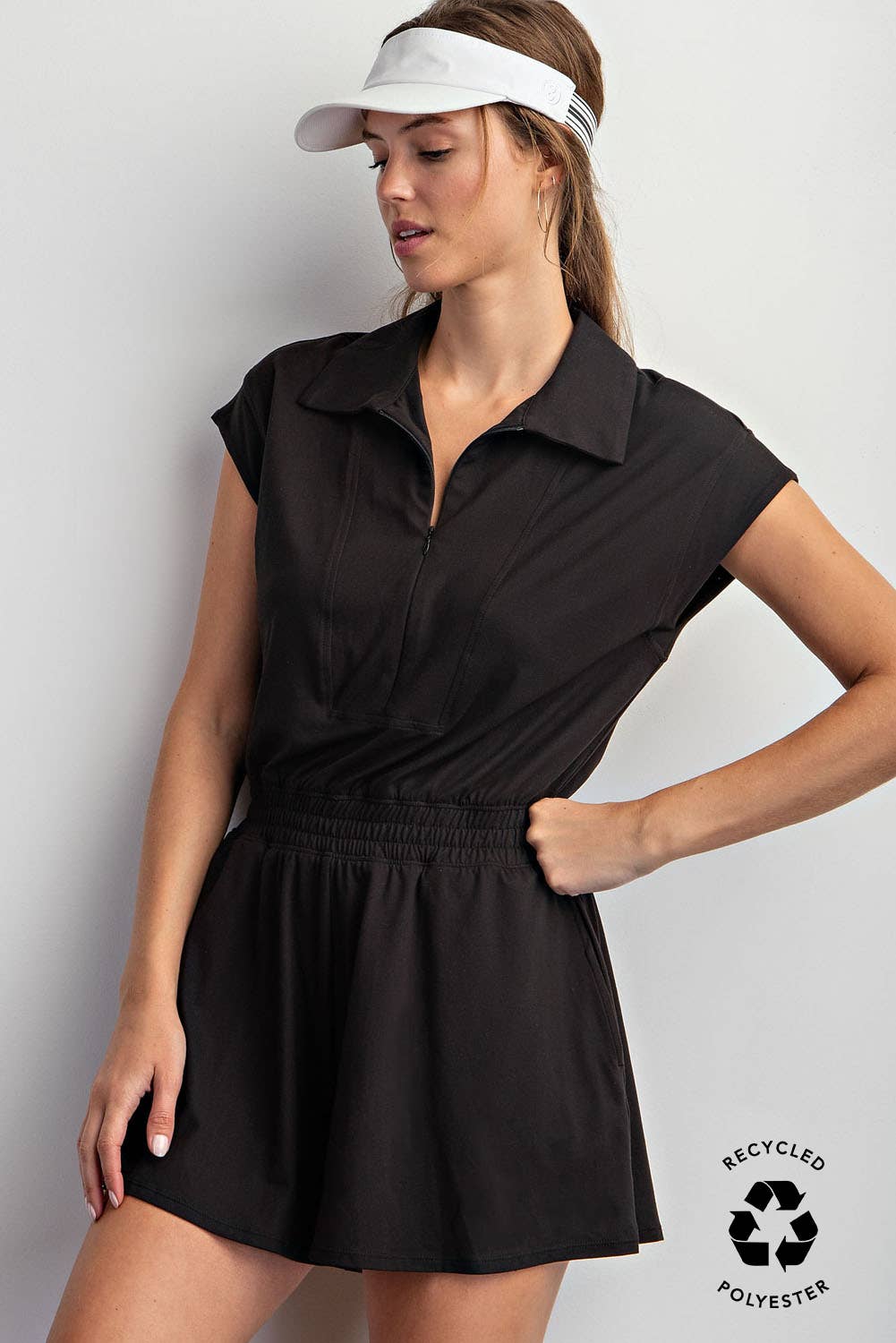 RM QUARTER ZIP ROMPER