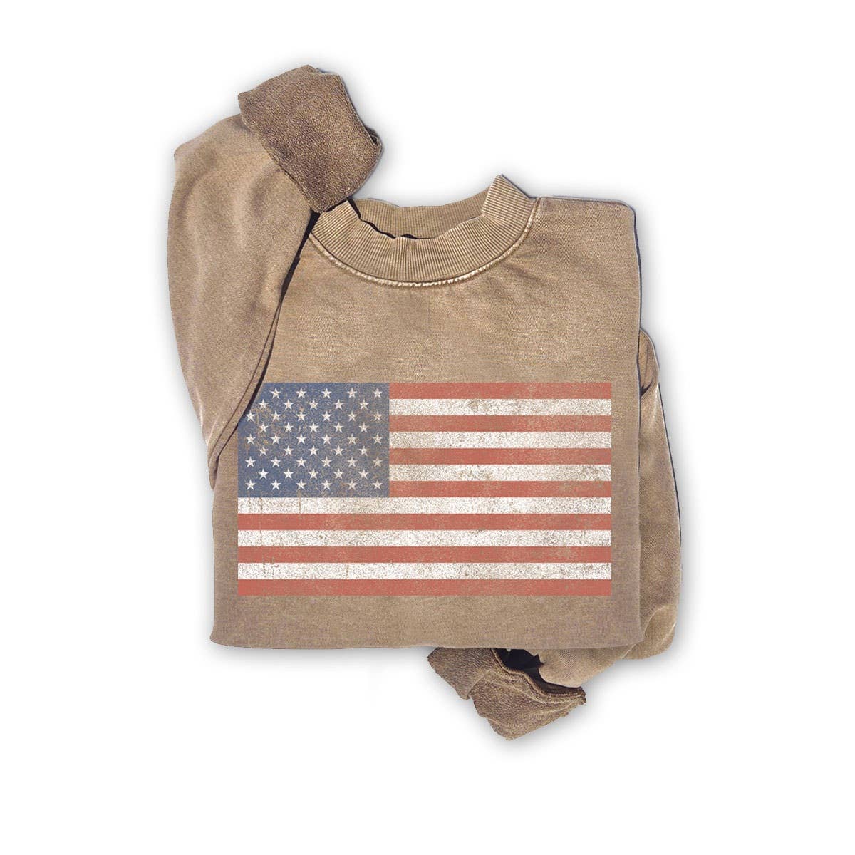 VINTAGE AMERICA FLAG  SWEATSHIRTS