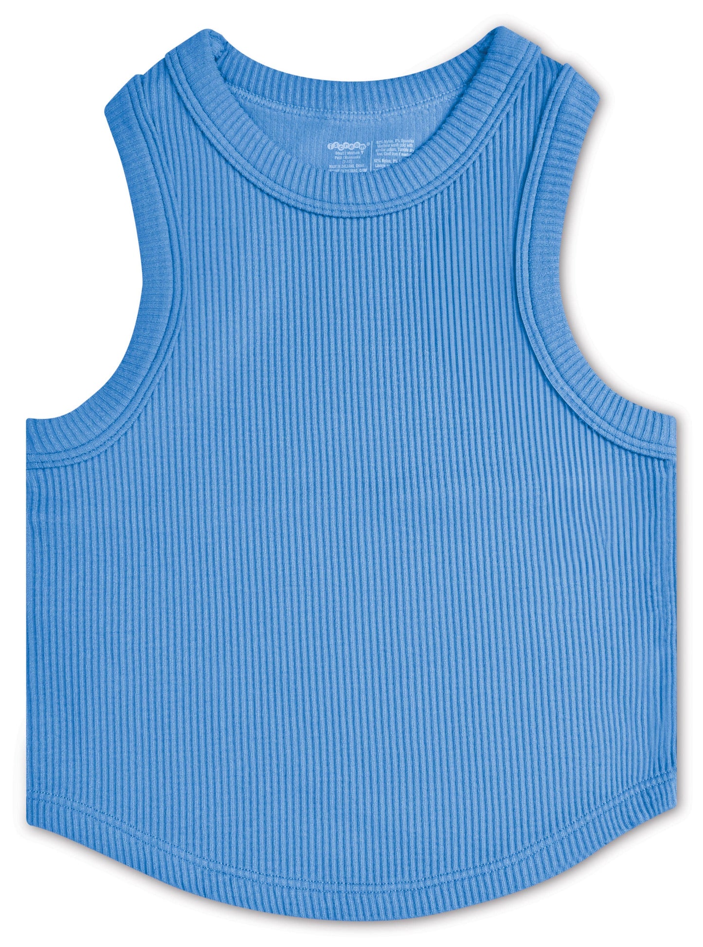 CROPPED RIBBED RACERBACK (MED/LG)