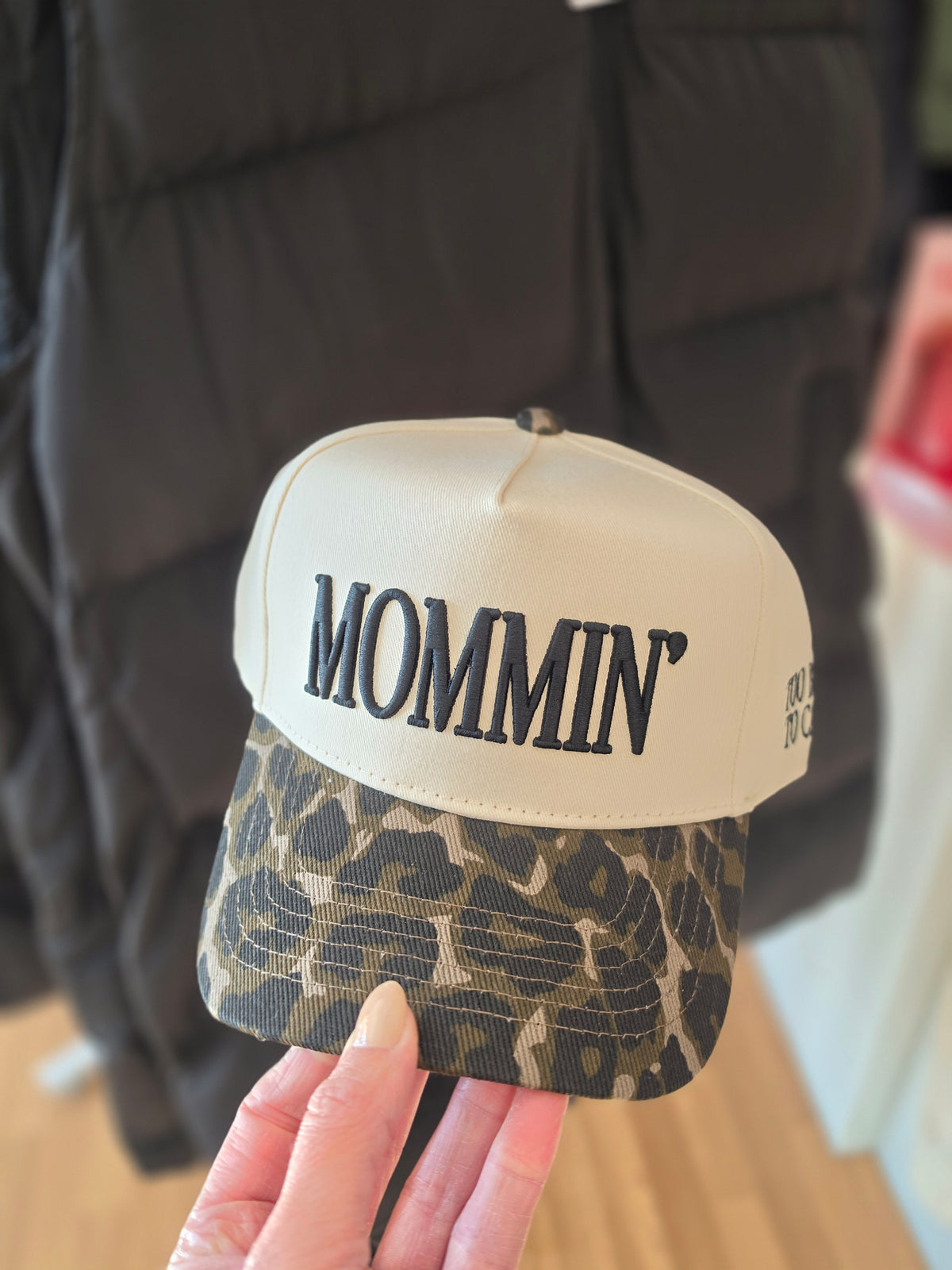 Mommin Hat Cheetah