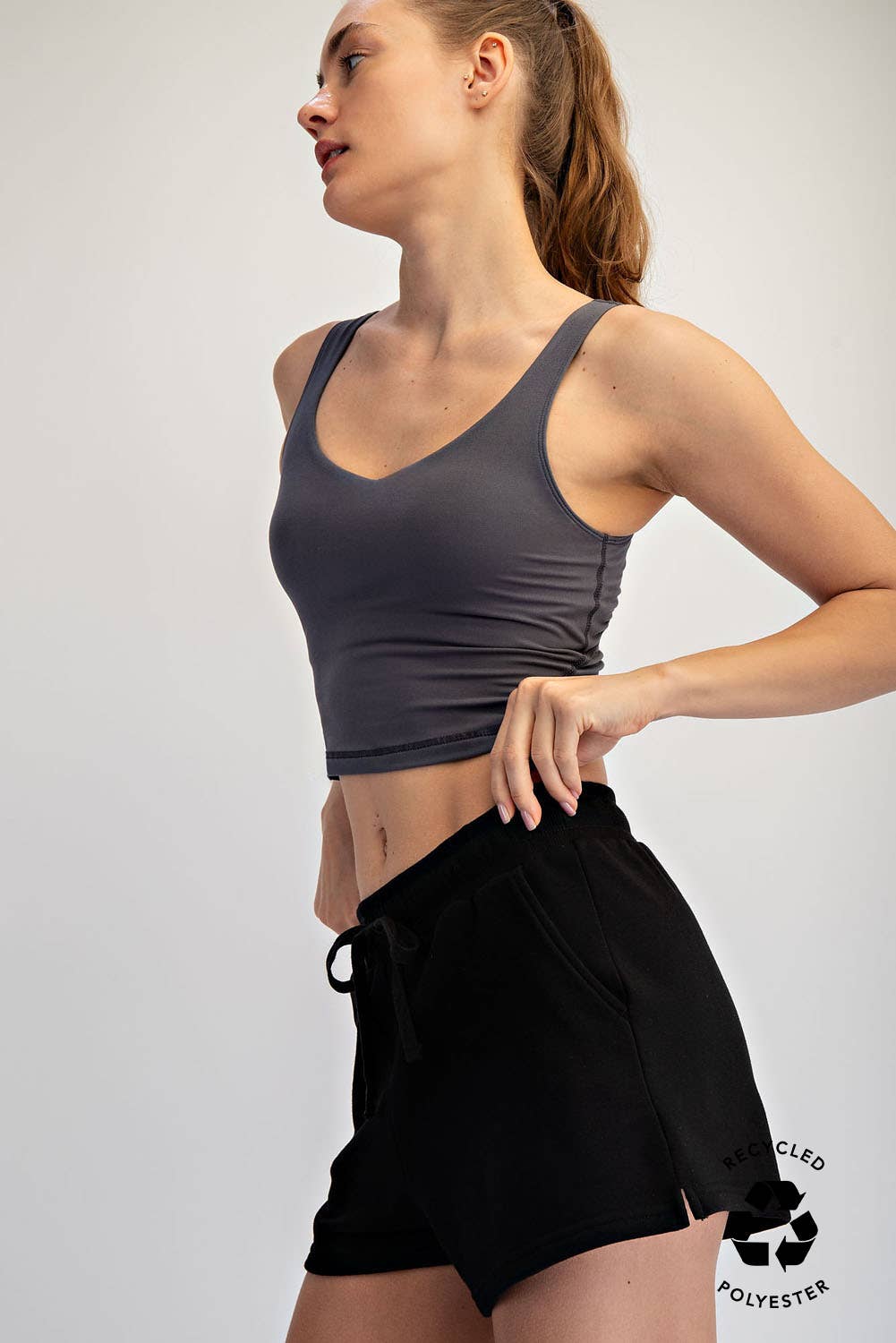 RM V NECK YOGA TOP