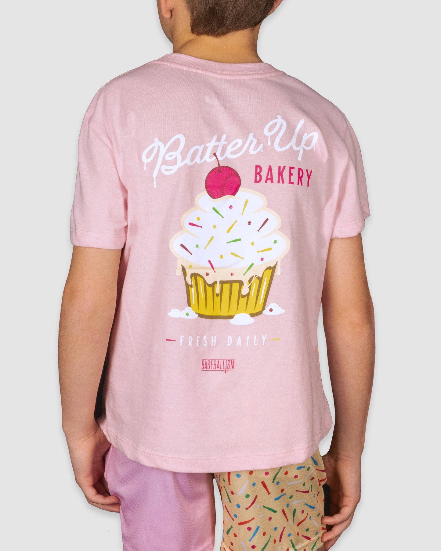 Baseballism Batter Up Bakery Confetti Cupcake