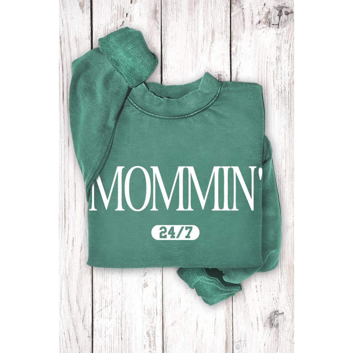 MOMMIN' 24_7 GRAPHIC SWEATSHIRTS