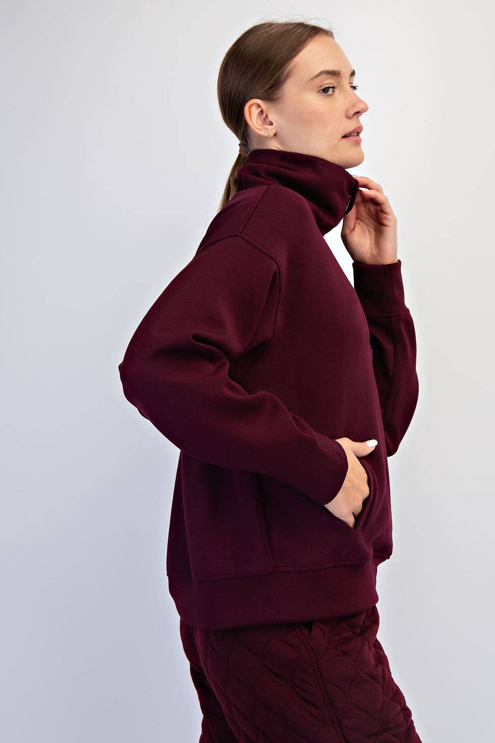 MODAL SCUBA 1/4 ZIP