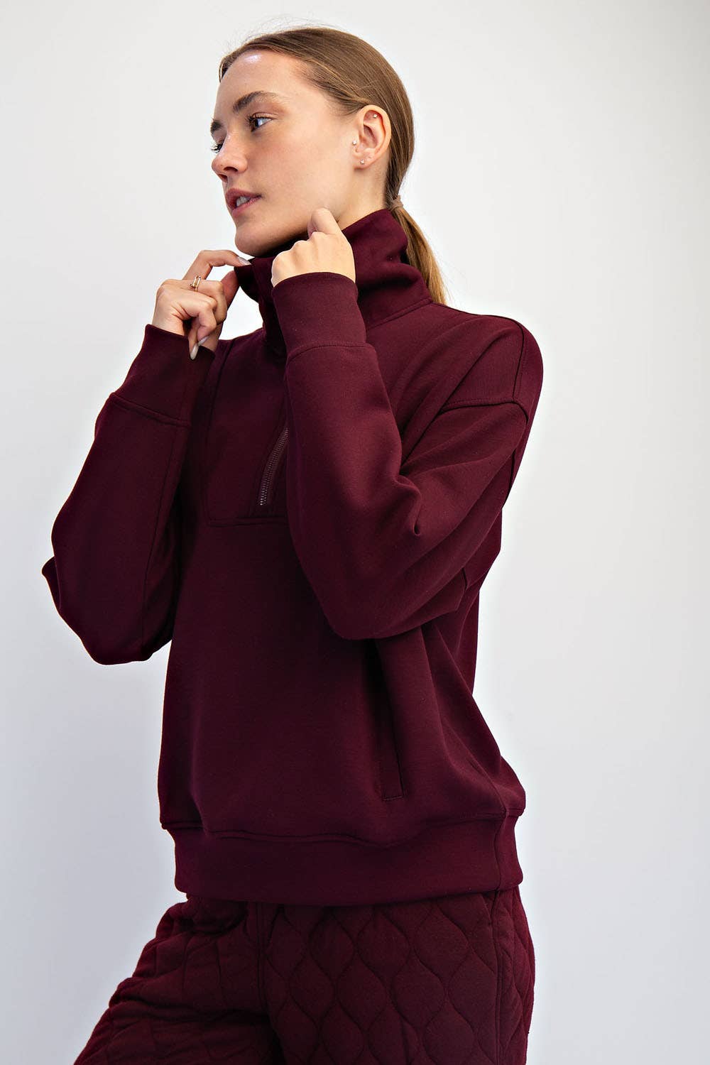 MODAL SCUBA 1/4 ZIP