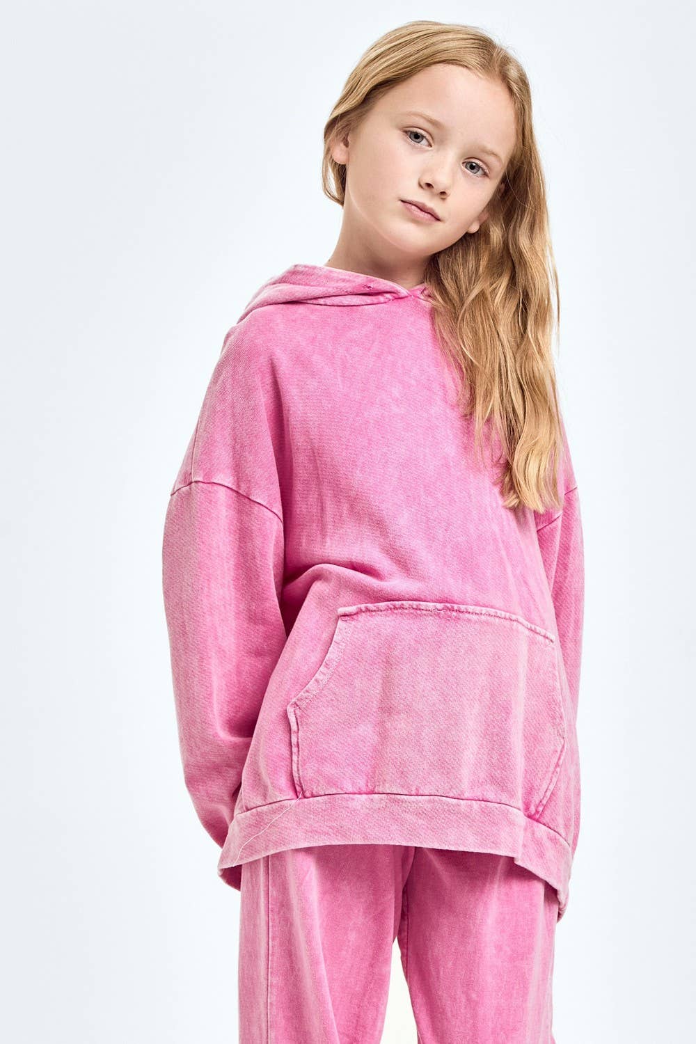 Oversized Mineral Wash Hoodie