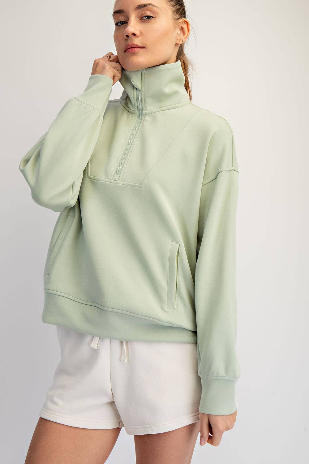MODAL SCUBA 1/4 ZIP