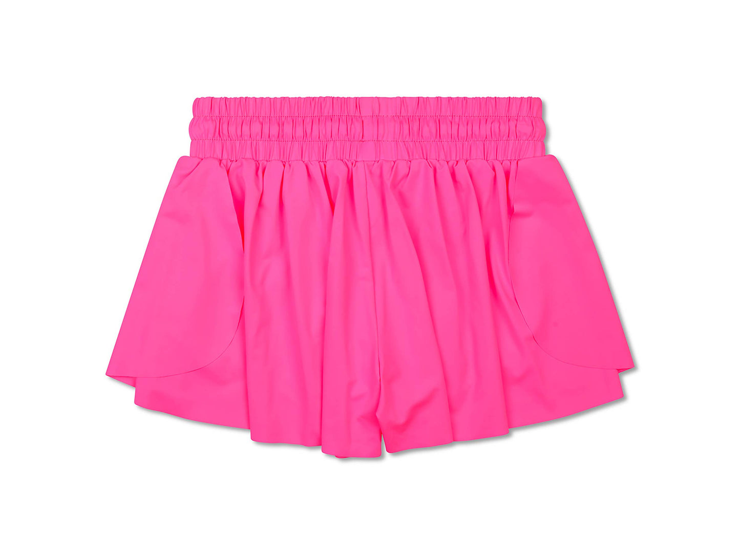 Pink Butterfly Shorts (Youth Medium (10-12))