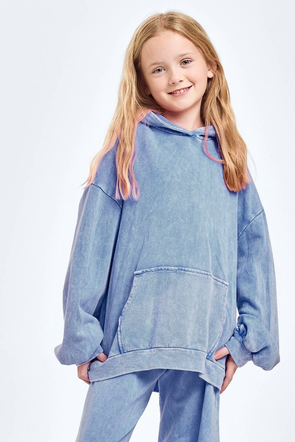 Oversized Mineral Wash Hoodie
