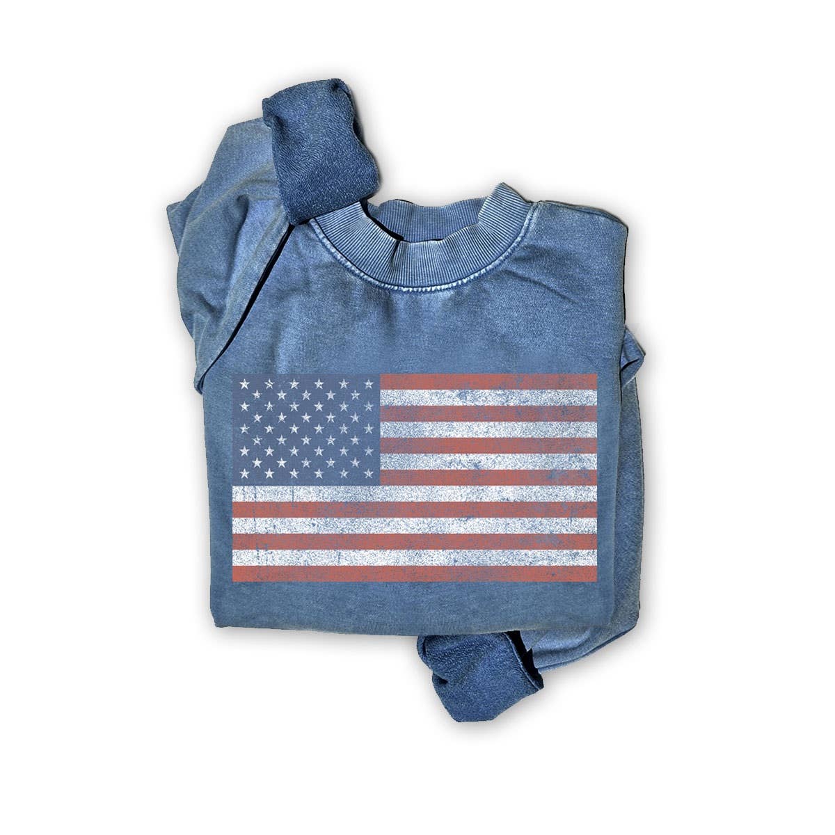 VINTAGE AMERICA FLAG  SWEATSHIRTS