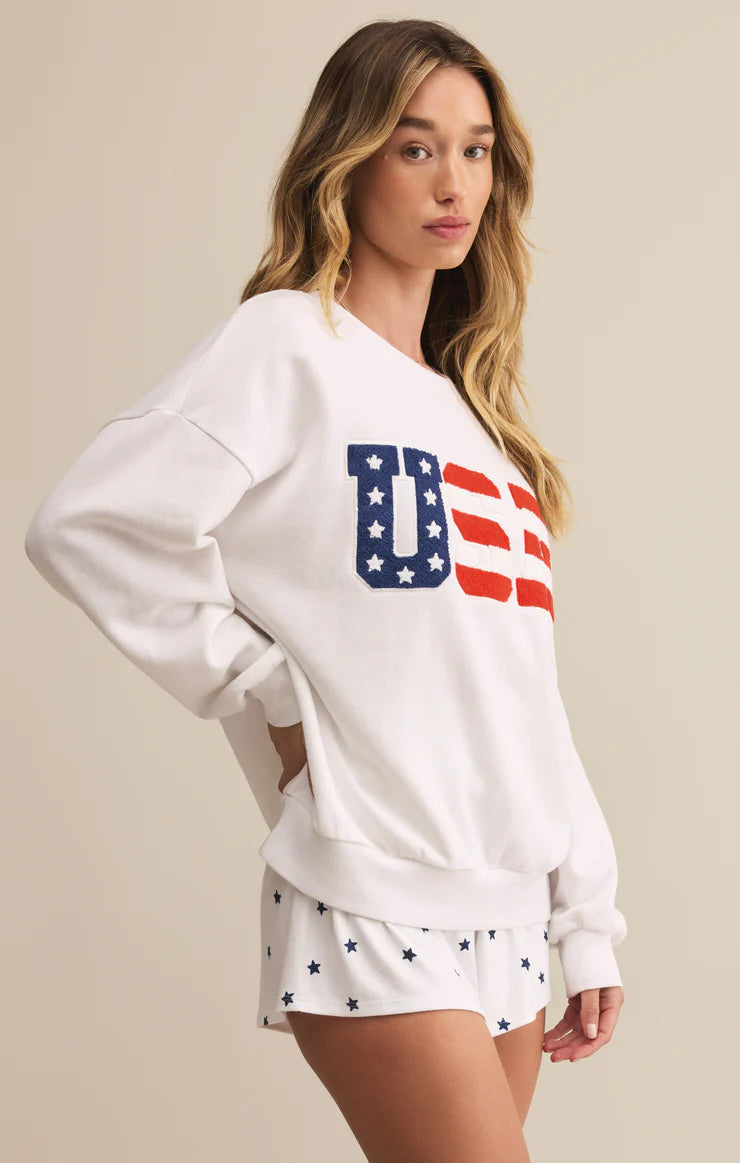Z Supply USA Sweatshirt