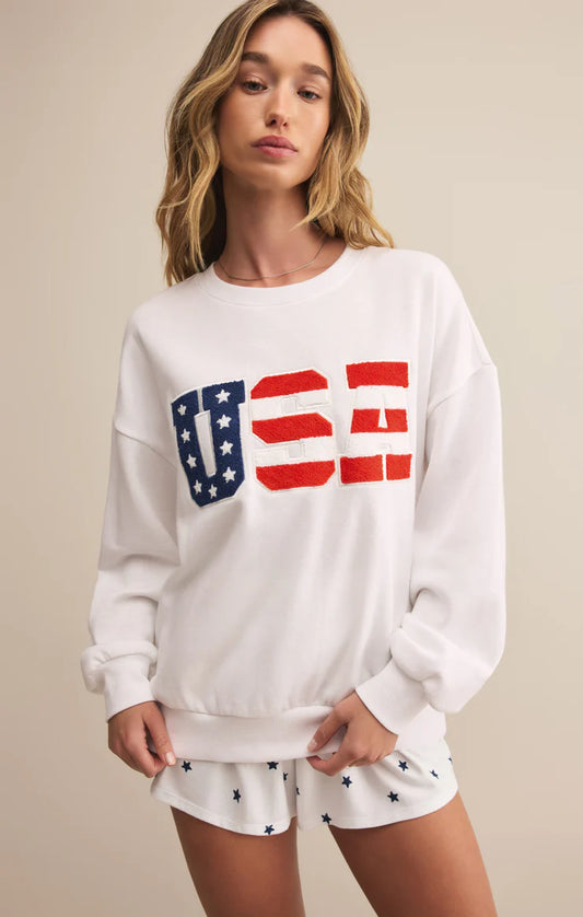 Z Supply USA Sweatshirt