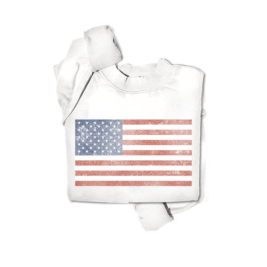 VINTAGE AMERICA FLAG  SWEATSHIRTS