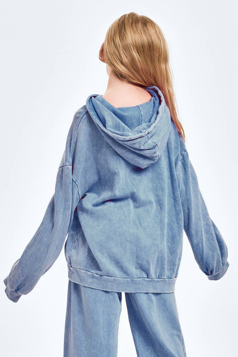 Oversized Mineral Wash Hoodie