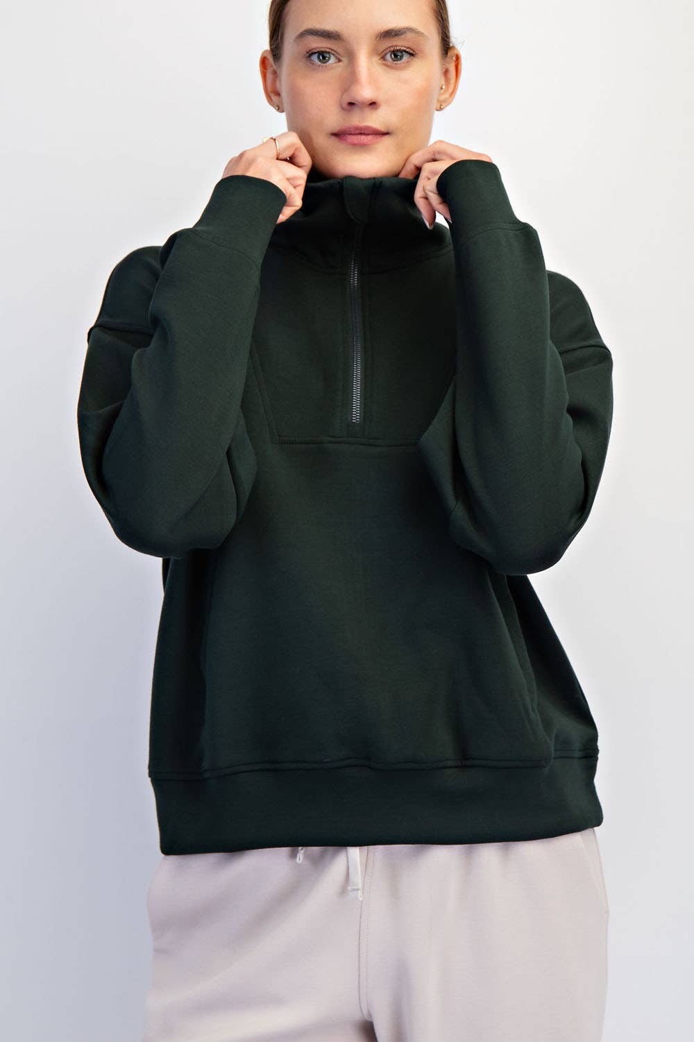 MODAL SCUBA 1/4 ZIP