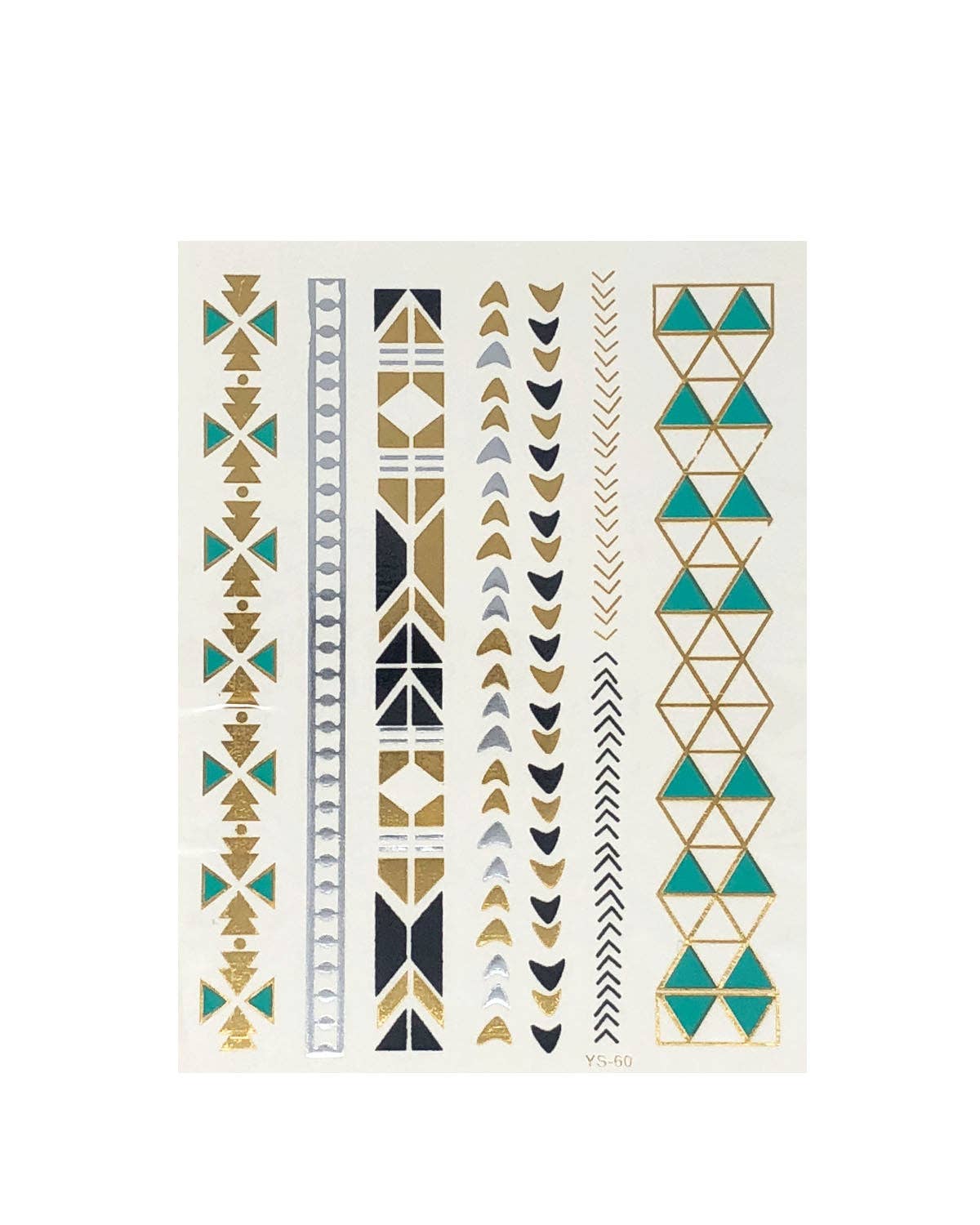 Temporary Tattoos in Metallic