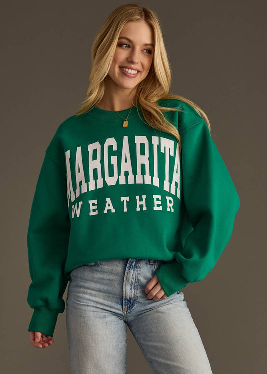 Green Margarita Weather Sweatshirt