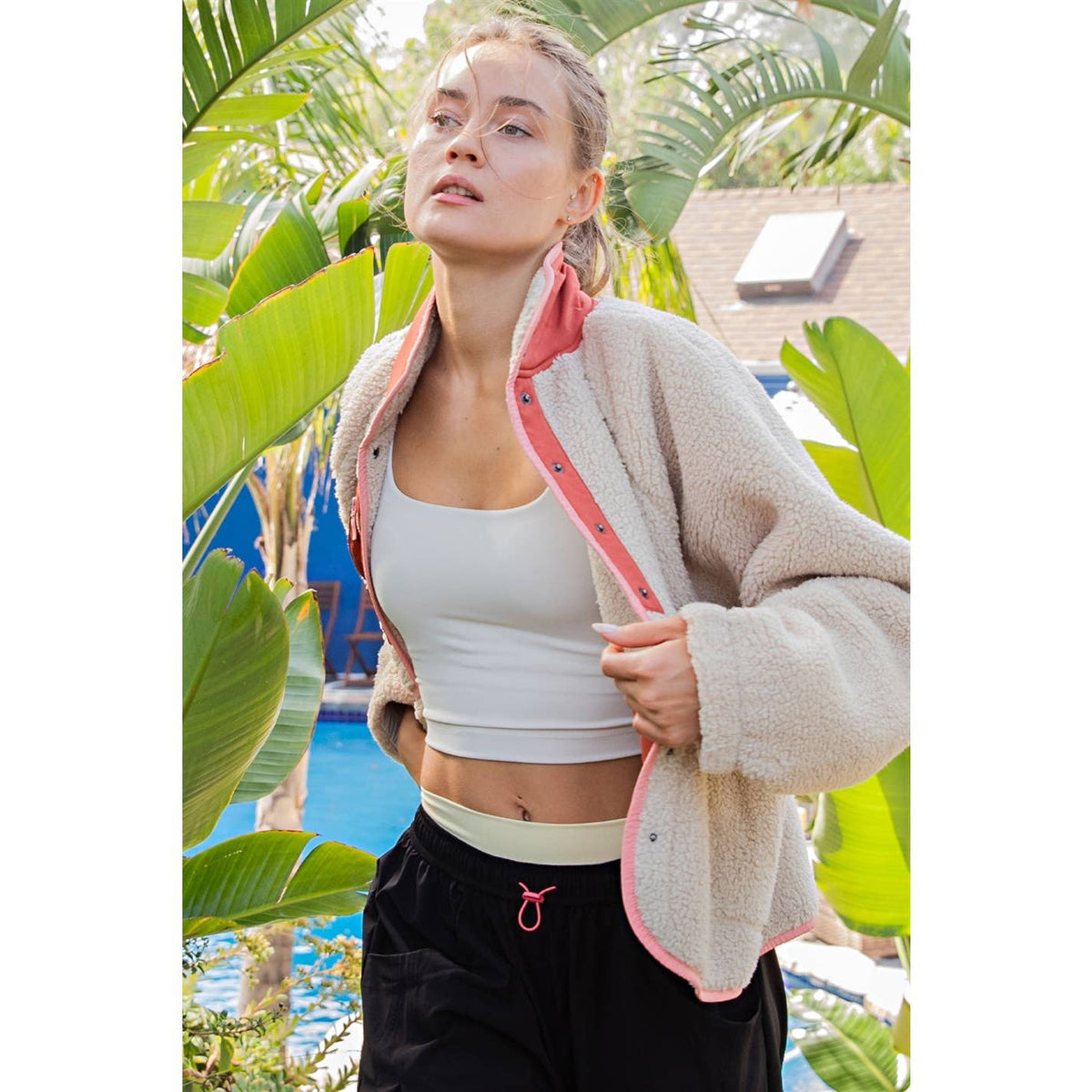 RM SHERPA BUTTON UP JACKET