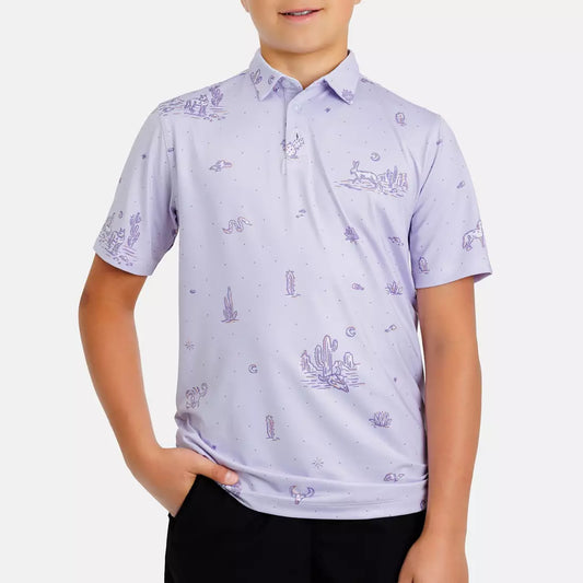 Waggle Dry Heat Boy's Polo