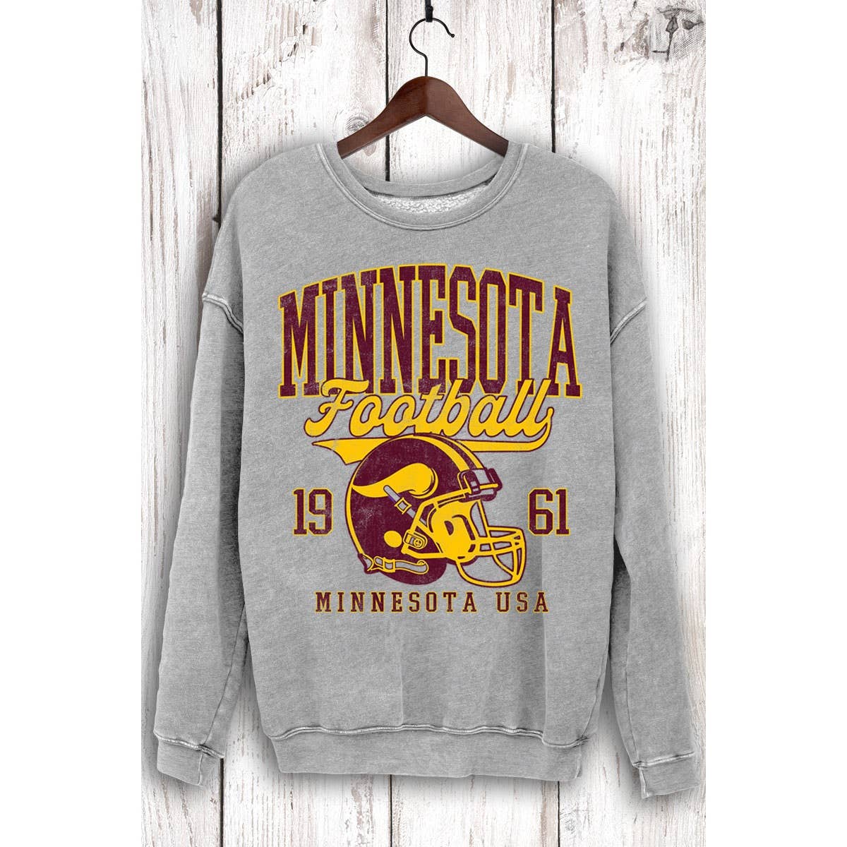MINNESOTA FOOTBALL MINERAL SWEATSHIRTS