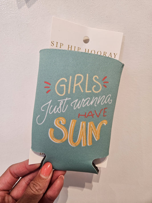Girls Sun Can Cooler