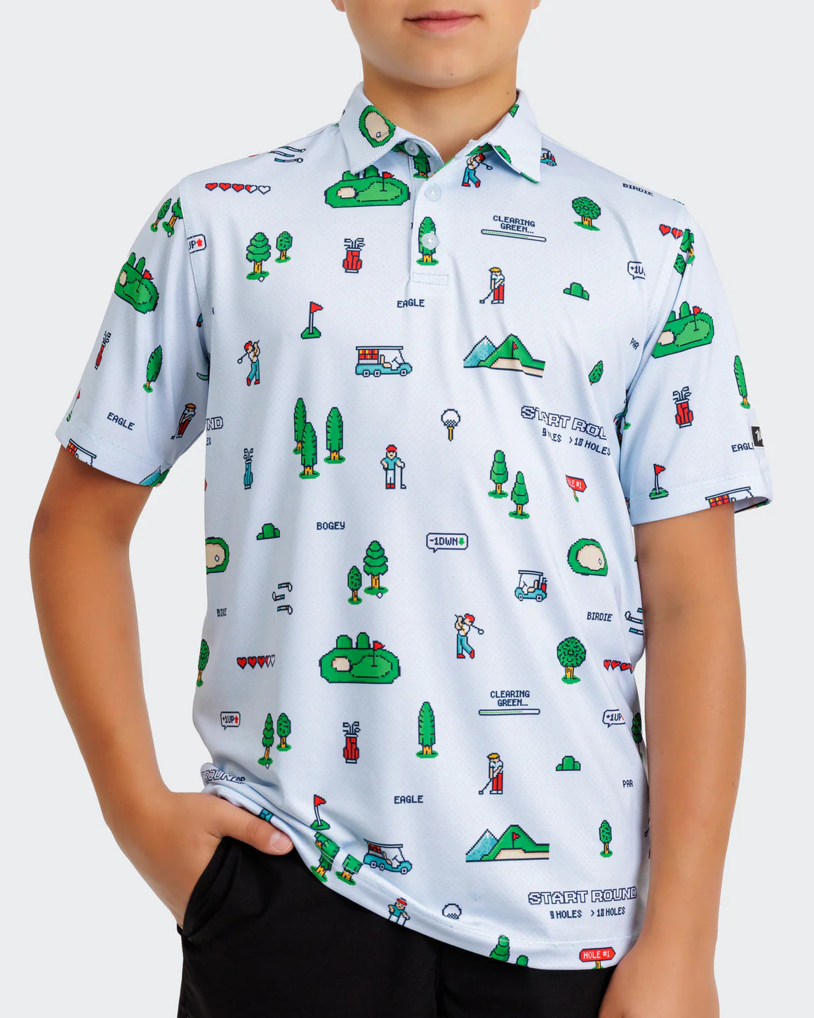Waggle Gamer Boys Polo