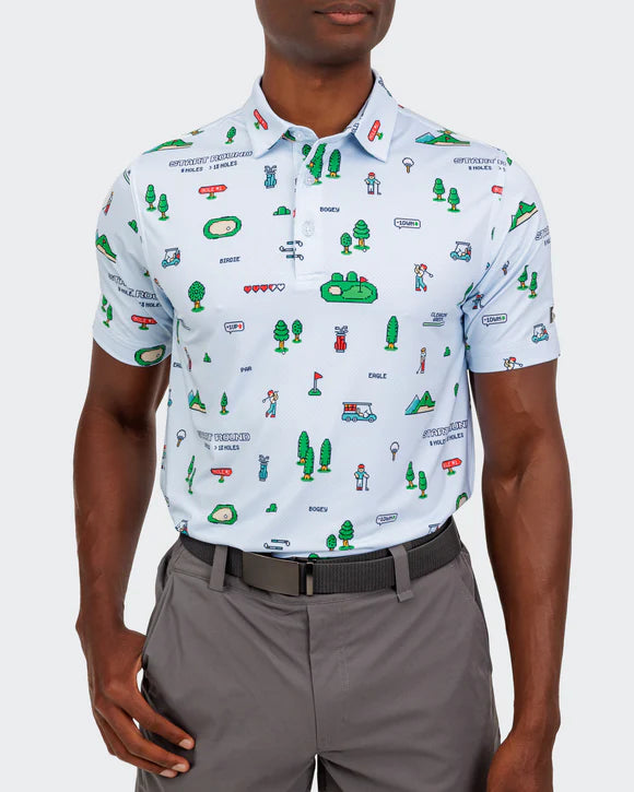 Waggle Gamer Men's polo