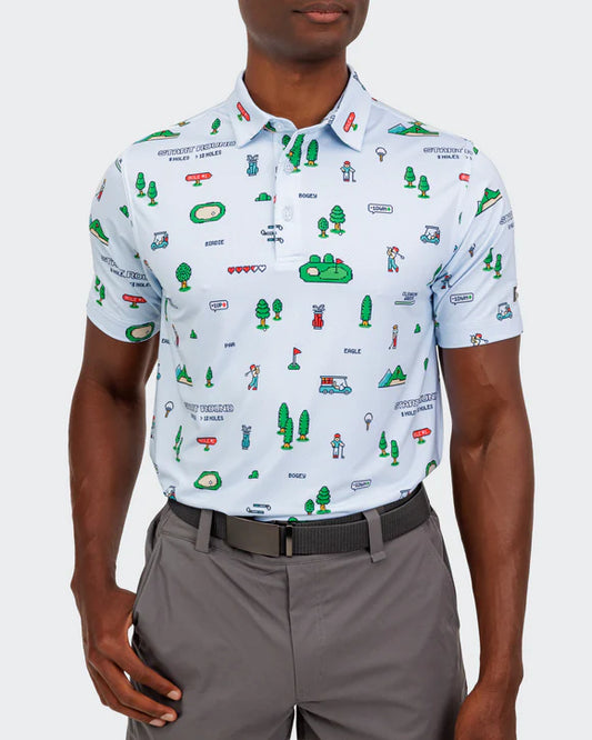 Waggle Gamer Men's polo