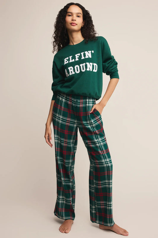 Z Supply Plaid Pants