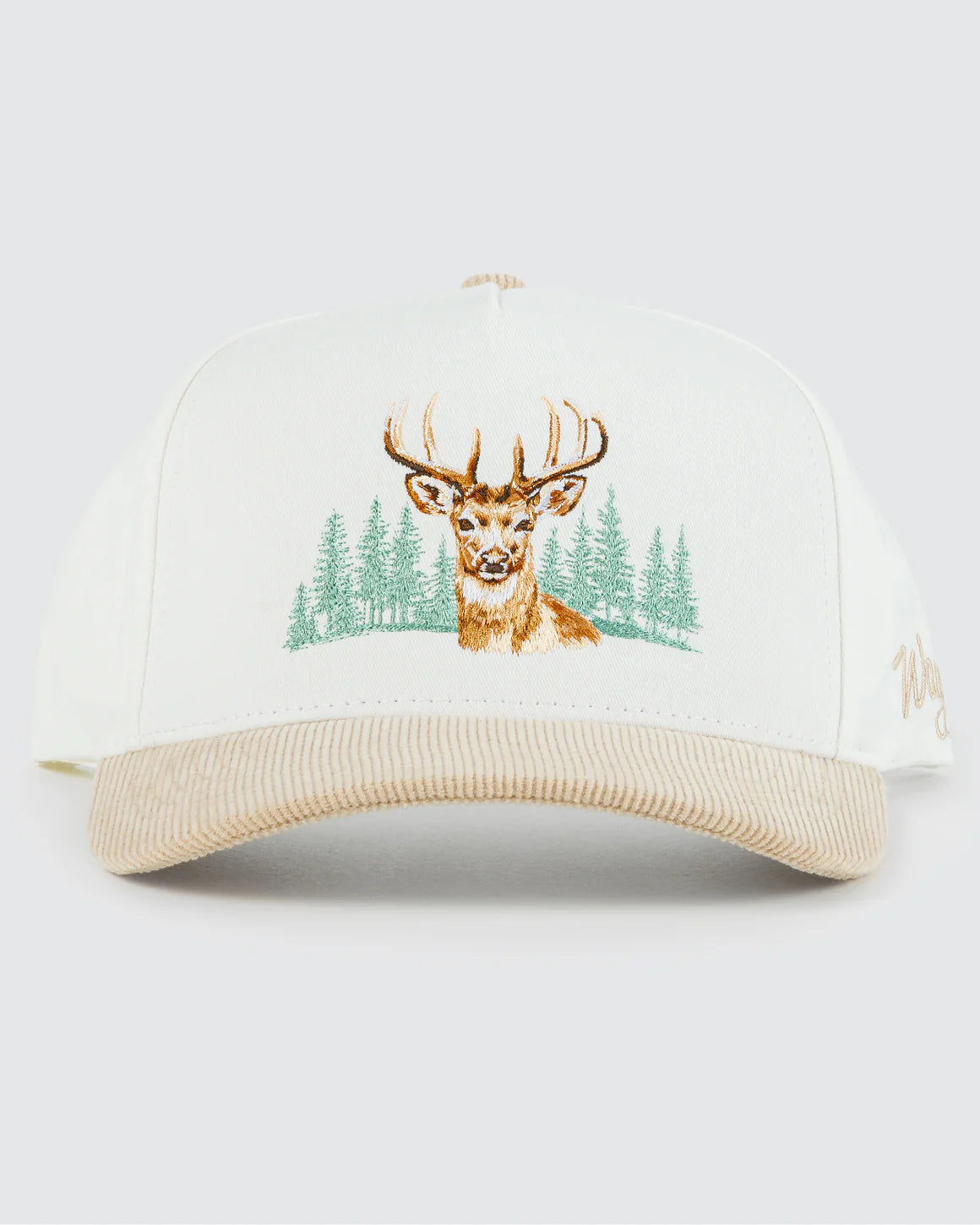 Whitetail Corduroy Brim Hat