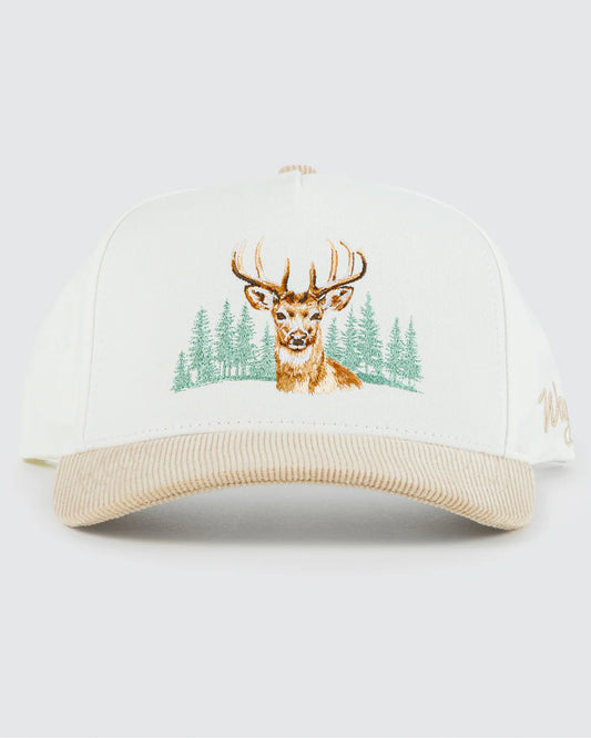 Whitetail Corduroy Brim Hat
